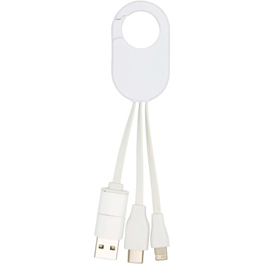 Logotrade promotional product picture of: Troop 4-in-1 recycled plastic charging cable