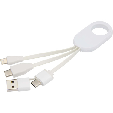 Logotrade promotional products photo of: Troop 4-in-1 recycled plastic charging cable