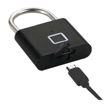 Logo trade promotional giveaways image of: SCX.design T11 smart fingerprint padlock