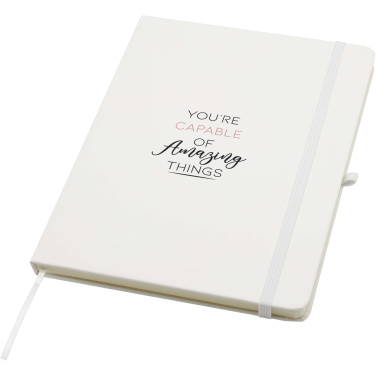 Logo trade corporate gifts image of: Spectrum Plus A5 hard cover notebook