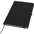 Spectrum Plus A5 hard cover notebook, Solid black