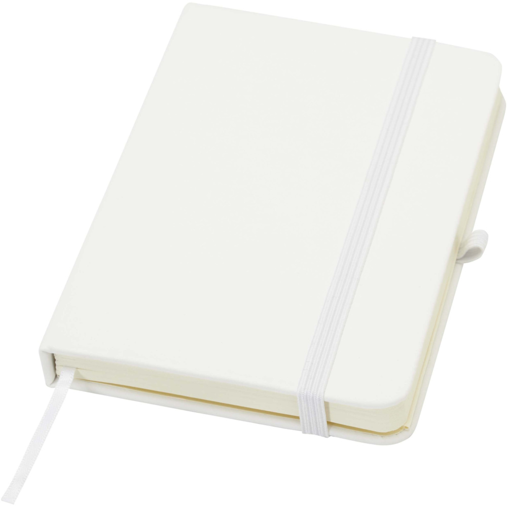 Logo trade promotional gifts picture of: Spectrum Plus A6 hard cover notebook