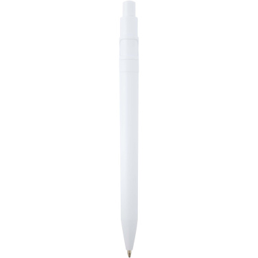 Logo trade promotional gifts picture of: Unica recycled plastic ballpoint pen (blue ink)