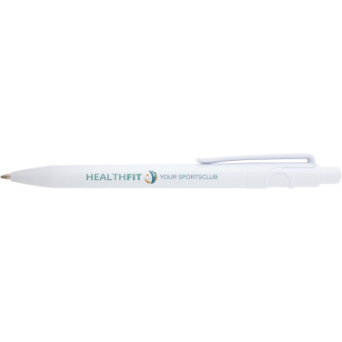 Logotrade promotional merchandise picture of: Unica recycled plastic ballpoint pen (blue ink)