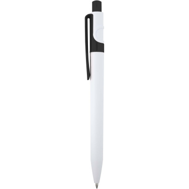 Logo trade business gift photo of: Unica recycled plastic ballpoint pen (blue ink)