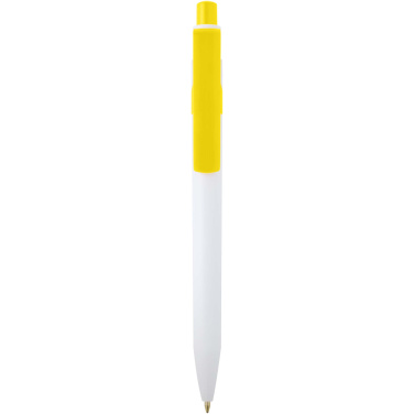 Logo trade promotional gifts image of: Unica recycled plastic ballpoint pen (blue ink)