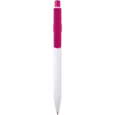 Logo trade promotional item photo of: Unica recycled plastic ballpoint pen (blue ink)