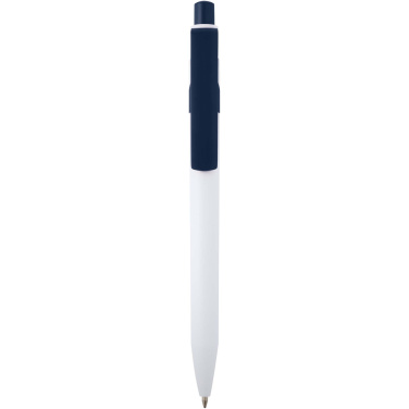 Logotrade corporate gift picture of: Unica recycled plastic ballpoint pen (blue ink)