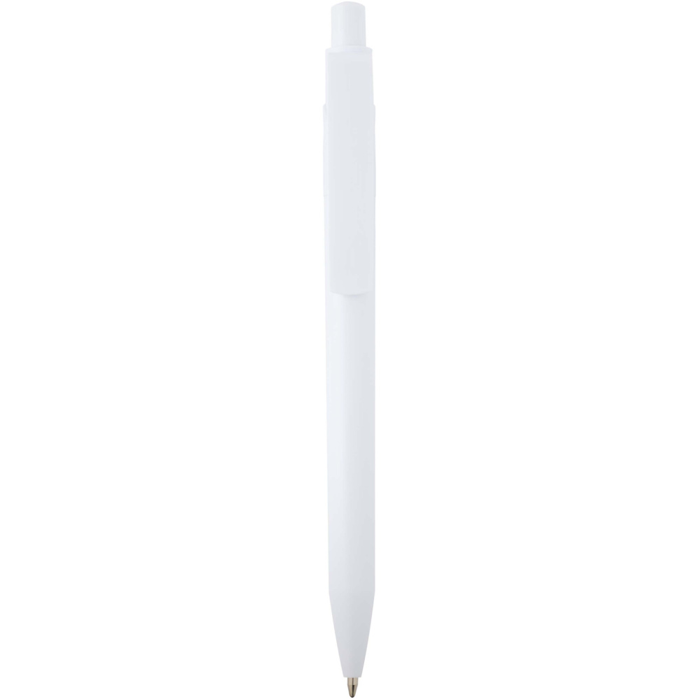 Logotrade promotional giveaway image of: Unica recycled plastic ballpoint pen (black ink)