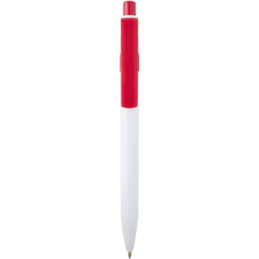 Logotrade advertising products photo of: Unica recycled plastic ballpoint pen (black ink)