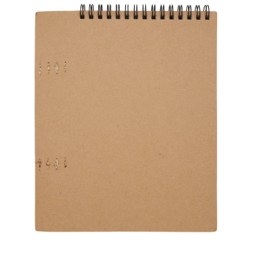 Logo trade promotional gift photo of: Doodle A5 spiral soft cover notebook and crayon set