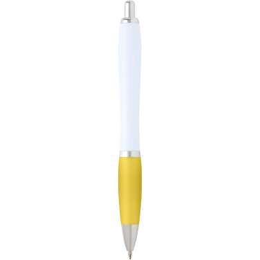 Logo trade promotional giveaways image of: Nash recycled plastic ballpoint pen (black ink)