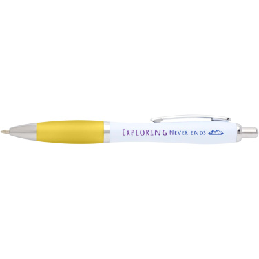 Logo trade advertising products picture of: Nash recycled plastic ballpoint pen (black ink)