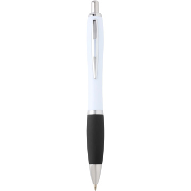 Logotrade promotional giveaway image of: Nash recycled plastic ballpoint pen (black ink)