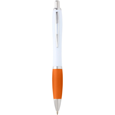 Logo trade corporate gift photo of: Nash recycled plastic ballpoint pen (blue ink)