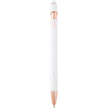 Logo trade promotional items picture of: Nanna ballpoint pen with rose gold finish (blue ink)