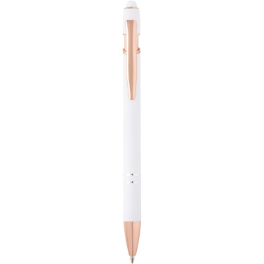 Logo trade promotional items picture of: Nanna ballpoint pen with rose gold finish (blue ink)