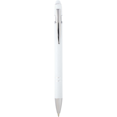 Logotrade advertising products photo of: Kish ballpoint pen with silver finish (blue ink)