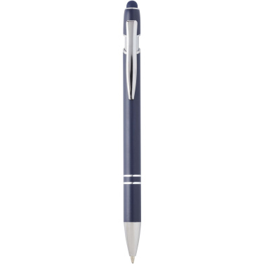 Logotrade promotional product picture of: Kish ballpoint pen with silver finish (blue ink)