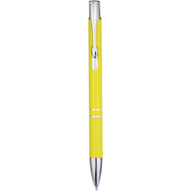 Logotrade business gift image of: Moneta recycled aluminium ballpoint pen (blue ink)