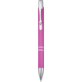 Moneta recycled aluminium ballpoint pen (blue ink), Magenta