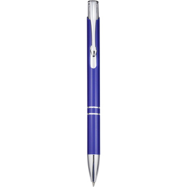 Logotrade promotional products photo of: Moneta recycled aluminium ballpoint pen (blue ink)