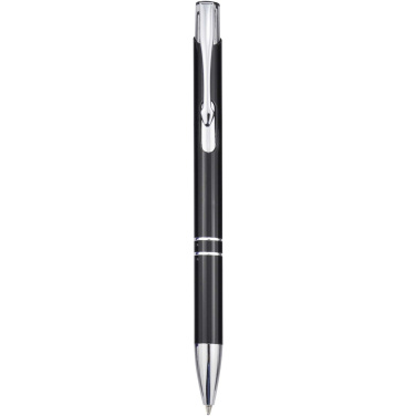 Logotrade promotional item picture of: Moneta recycled aluminium ballpoint pen (blue ink)