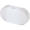 Velvi pencil sharpener with eraser , White