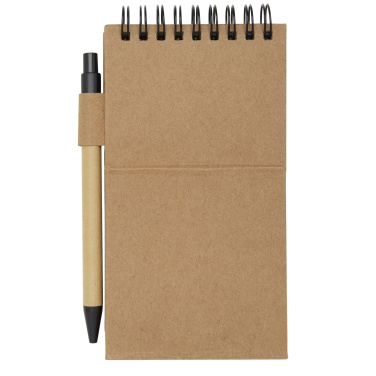 Logotrade business gift image of: Flipper sticky notepad with ballpoint pen (black ink)