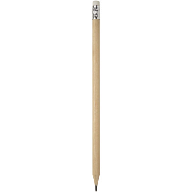 Logo trade corporate gifts image of: Graffo pencil with eraser