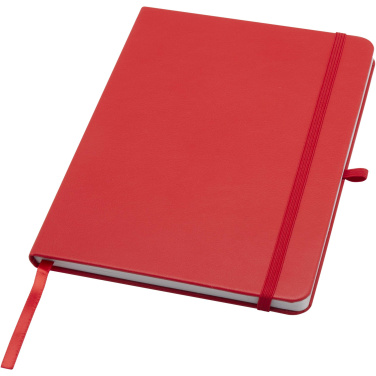 Logotrade promotional merchandise photo of: Teak A5 recycled hard cover notebook with lined pages