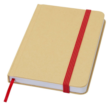 Logotrade promotional merchandise image of: Reed A6 recycled hard cover notebook with plain pages