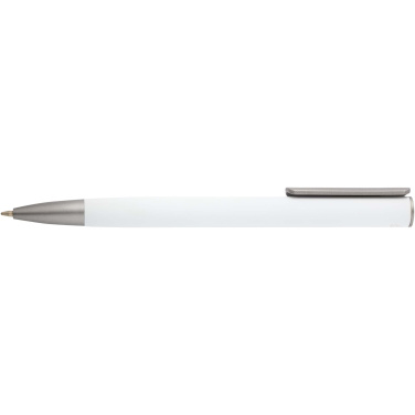 Logotrade promotional gift picture of: Ziguur recycled aluminium ballpoint pen (black ink)