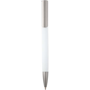 Logo trade promotional product photo of: Ziguur recycled aluminium ballpoint pen (black ink)