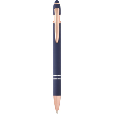 Logo trade promotional products picture of: Nanna ballpoint pen with rose gold finish (black ink)