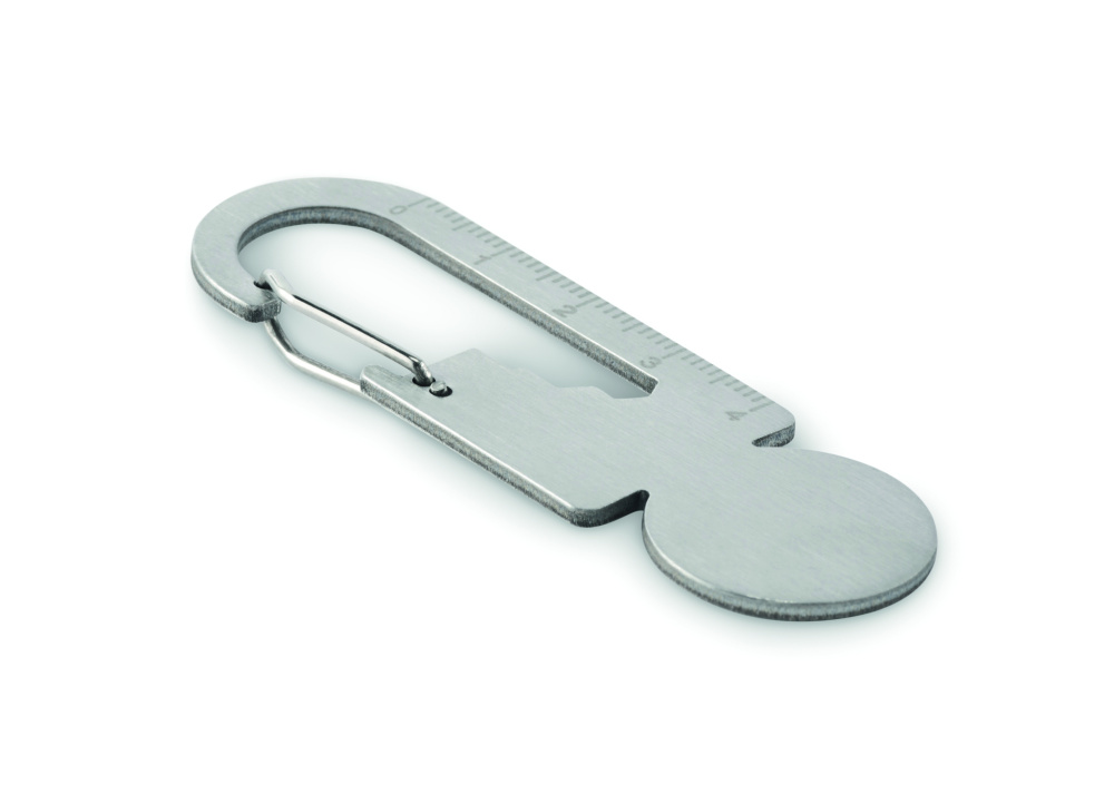 Logo trade promotional product photo of: Multifunctional key ring token