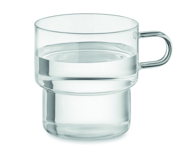 Logo trade promotional gifts picture of: High borosilicate glass 300 ml