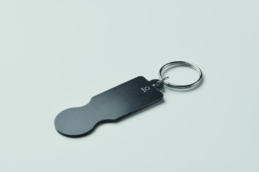 Logotrade advertising products photo of: Key ring with trolley token