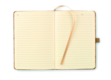 Logotrade promotional merchandise picture of: A5 cork coloured notebook