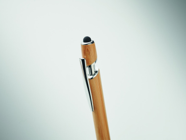 Logo trade promotional product photo of: Ball pen in bamboo