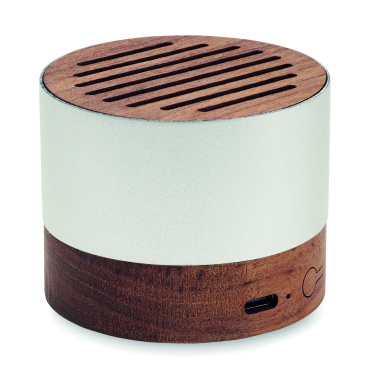 Logo trade promotional product photo of: Recycled aluminium speaker