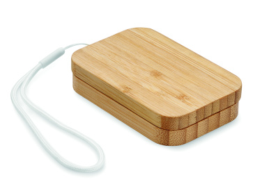 Logotrade promotional merchandise picture of: 15W wireless charger in bamboo