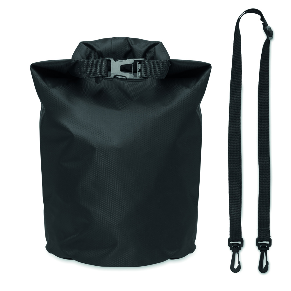 Logo trade business gift photo of: Waterproof bag 210T RPET 5L