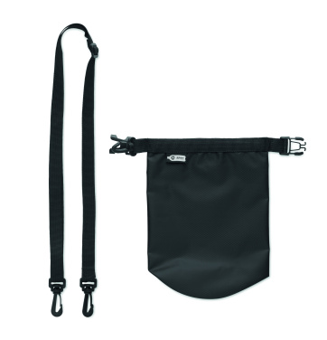 Logo trade business gift photo of: Waterproof bag 210T RPET 1,5L