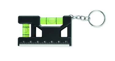 Logo trade promotional gift photo of: Magnetic level ABS key ring