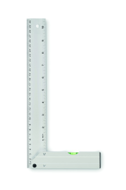 Logotrade promotional merchandise picture of: Aluminium level ruler 30 cm