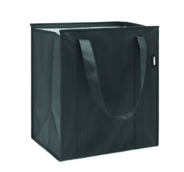 Logo trade promotional items image of: Non woven RPET cooler bag