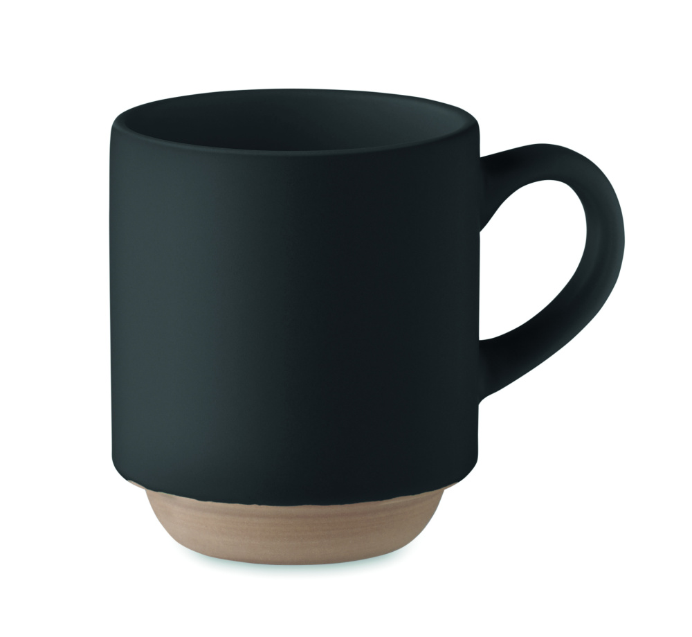 Logo trade advertising products picture of: Ceramic stackable mug 170 ml