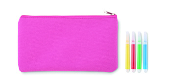 Logo trade corporate gifts image of: Pencil case with markers