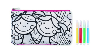 Logotrade promotional gift image of: Pencil case with markers